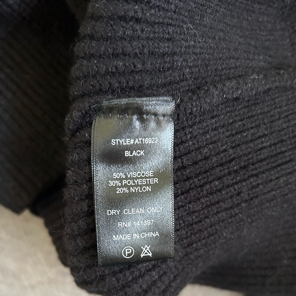 ASTR the Label Cold Shoulder Mock Neck Sweater - Picture 8 of 8